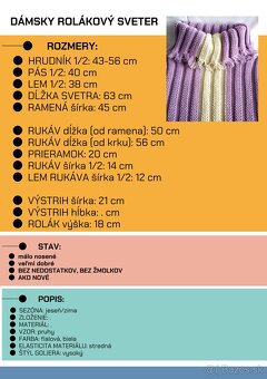 Dámsky rolákový sveter - 2