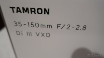 TAMRON 35-150 f2-2,8 sony - 2