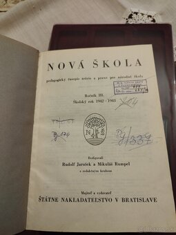 Zviazaný časopis Nová Škola 1942-43 - 2