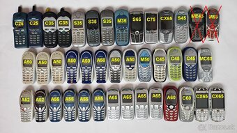 SIEMENS MOTOROLA SAGEM ALCATEL Zbierka Rôzne Typy Druhy - 2