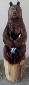 Medveď z dreva - 2