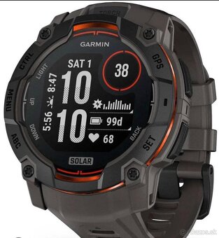 Garmin instinct 3 solar 50 mm black - 2