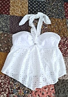 Plavky biele veľ. M - 2