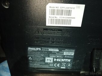 Predám led televízor Philips 32PF3207/12, 81cm - 2
