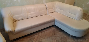 Sedacia súprava koženková - 2