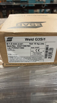 Zvaraci drot esab 1mm - 2