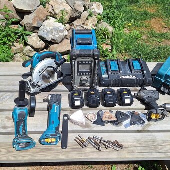Makita 18V baterkové náradie sada - 2