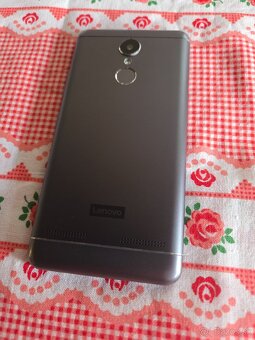 Lenovo K6 sivy voľný v peknom stave nalepené ochranné sklo A - 2