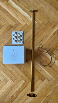 Nový kuchynský závesný set IKEA HULTARP – zlatý - 2
