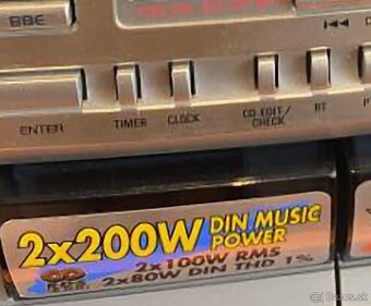 HiFi veža AIWA . 2x 200 watt - 2