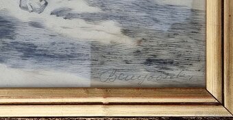 Starožitný obraz - autor BENYOVSZKÝ 63/53 cm - 2