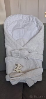 Biela zavinovačka vhodná na krst - 2