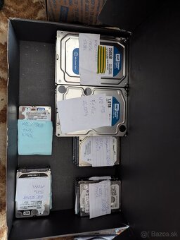 HDD mix (2.5" aj 3.5") – Otestované - 2