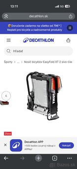 Thule easyfold xt2 nosič na bicykle - 2
