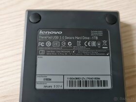 Lenovo Secure hard drive 1TB - 2
