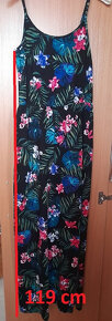 Letné kvetinové maxi šaty, pošta zdarma - 2