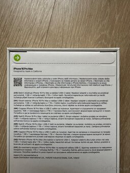 iPhone 16 Pro Max 1TB čierny titán - 2