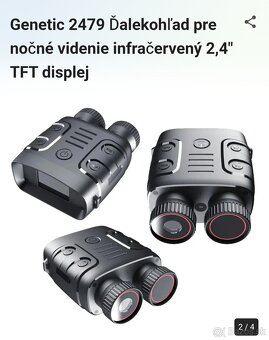 Infra ďalekohľad Genetic 2479 s 2,4 TFT displej - 2