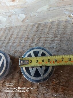 Stredove krytky vw golf 60mm priemer na aludisky elektrony - 2