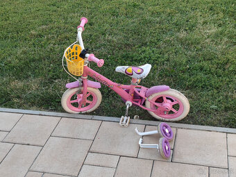 Detsky bicykel s pomocnymi kolieskami - 2