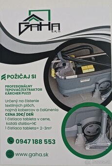 Prenájom tepovač - 2