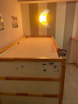 IKEA KURA detska obojstranna postel + baldachyn = darcek - 2