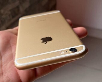 Predam iPhone 6 Gold 64GB, pekny stav, neobity. - 2