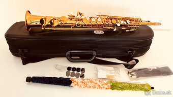 Predám nový B- SOPRÁN saxofón- kópia k modelu SELMER- nádher - 2