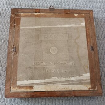 Ručne maľovaná obkladačka RAKO made in BOHEMIA - 2