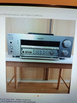 ZOSILŇOVAČ SONY  5 X 100 W,  STR-DB840 - 2