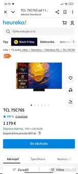 TCL 75C765 4k Qled miniled TV - 2