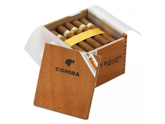Kúpim kubánske cigary COHIBA Robustos / Siglo VI  len origin - 2