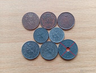 Belgické staré mince 2 - 2