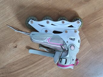 Nastaviteľné dámske korčule 2v1 - Worker Jersey - 2