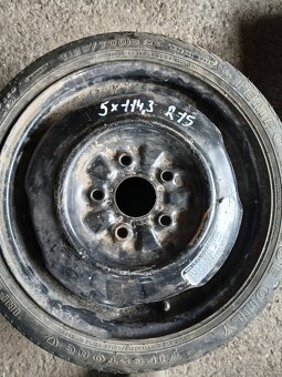 Dojazdové koleso,rezerva - 2