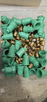 Retro objímky na vianočne svetlá - 2