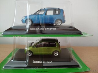 Predám modely škoda 1203 a ine 1:43. - 2