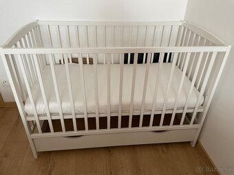 Detska postielka 120x60 cm s matracom - 2