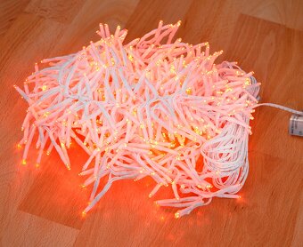 Svetelná LED reťaz farebná, 580 LED 14m - 2