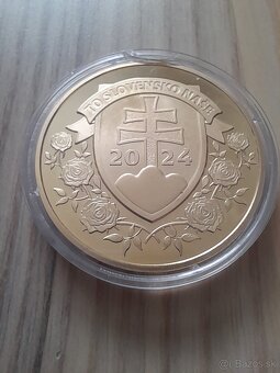 Medaila pozlátená Slovenské národné povstanie - 2