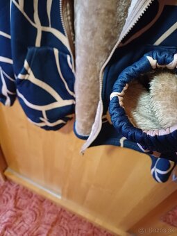 Mikina s kozusinkou pre moletky xxxl - 2