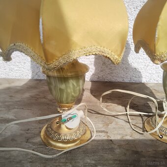 Krásne parove lampicky funkčné onyx - 2