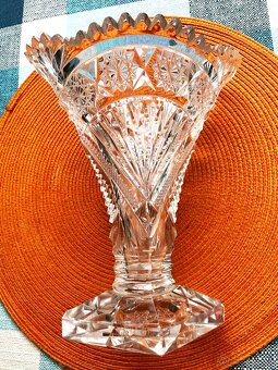 Kryštálová váza Bohemia crystal - 2