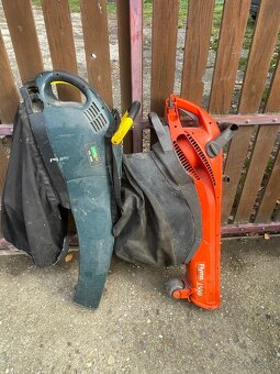 Fukár s vysávačom lístia - 2