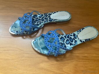 Kožené talianské šlapky č.38 - 2