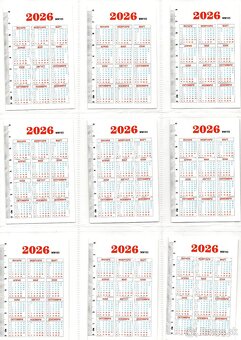 KALENDARIKY BULHARSKO 2026 - 2