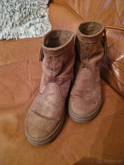 Prechodne hnede čižmičky Crocs v. 38/39 - 2