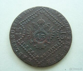 15 grajciar 1807 S - 2