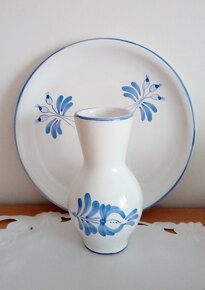 tanier s vázou - keramika - 2