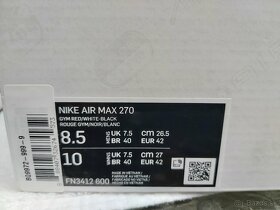 Dámské tenisky Nike Air Max 270, velikost 42, 42,5 - 2